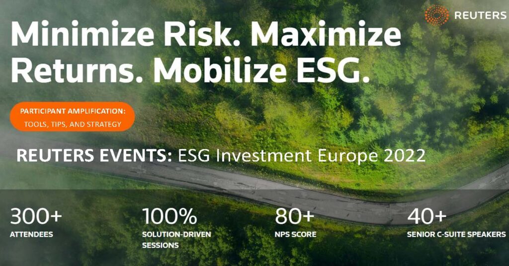 Reuters Events: ESG Investment Europe 2022