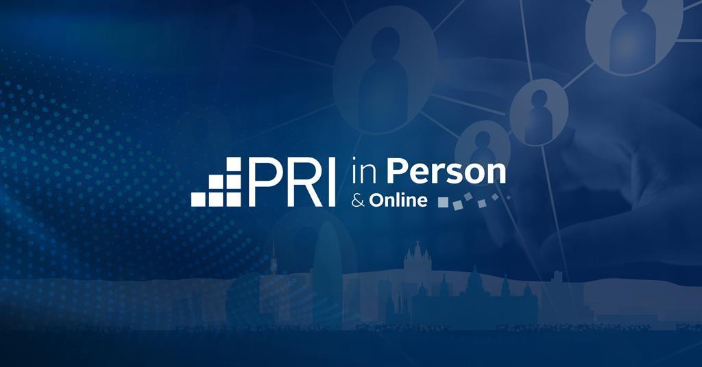 PRI in Person and Online 2022