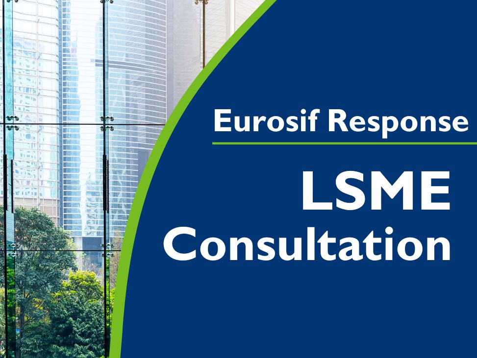 Eurosif response to EFRAG’s consultation on Sustainability Reporting Standards for listed SMEs (LSME)