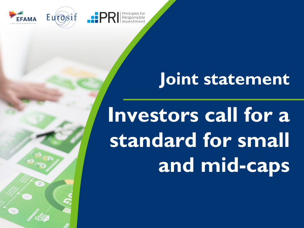 Investors call for a credible sustainability reporting standard for small and mid-caps