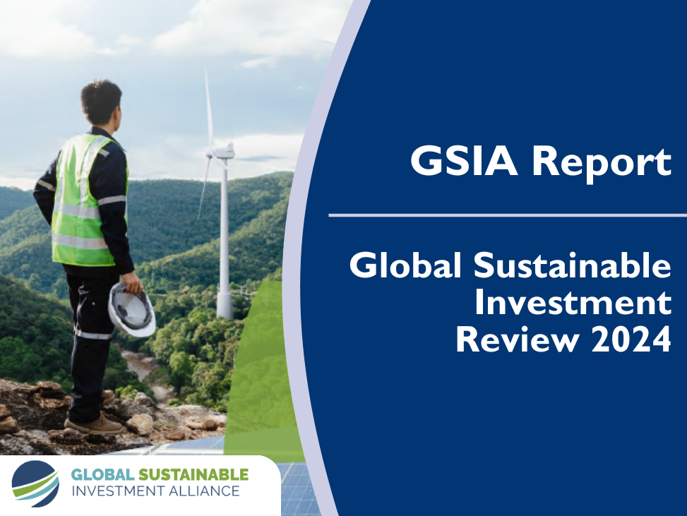 GSIA Report: Global Sustainable Investment Review 2024